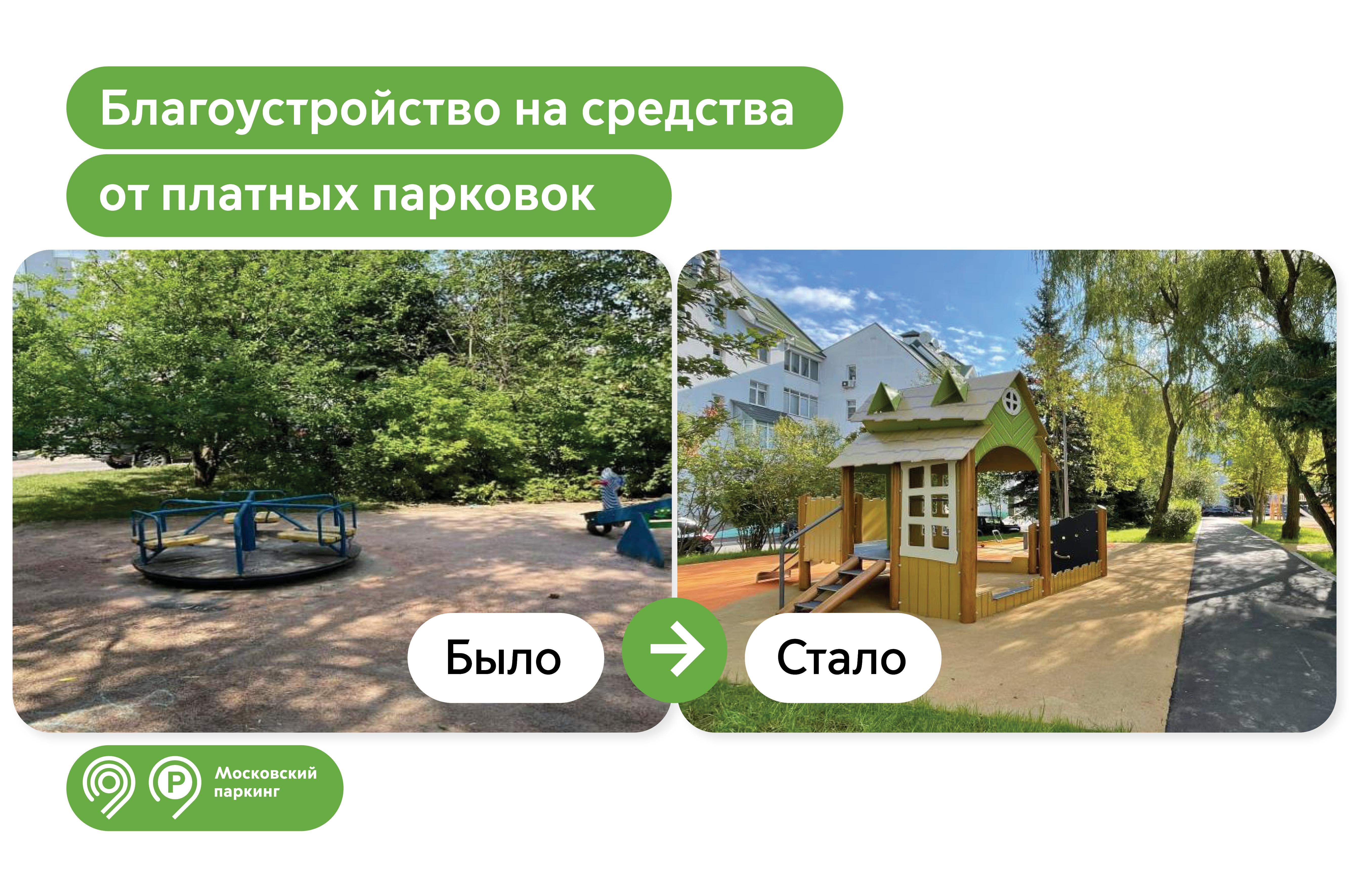 20 дворов на северо-западе столицы улучшили на деньги от платных парковок